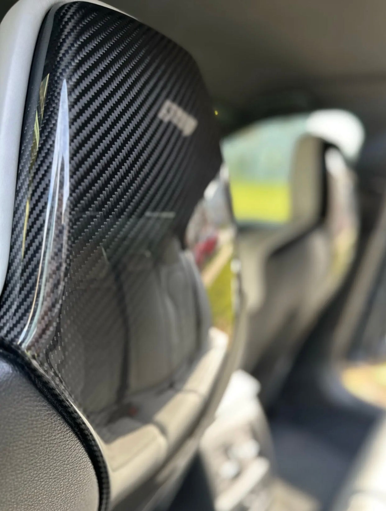 Housse de siège en carbone BMW M3/M4 F8X