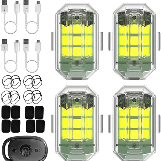 Lot de 4 lampes anti-mouches